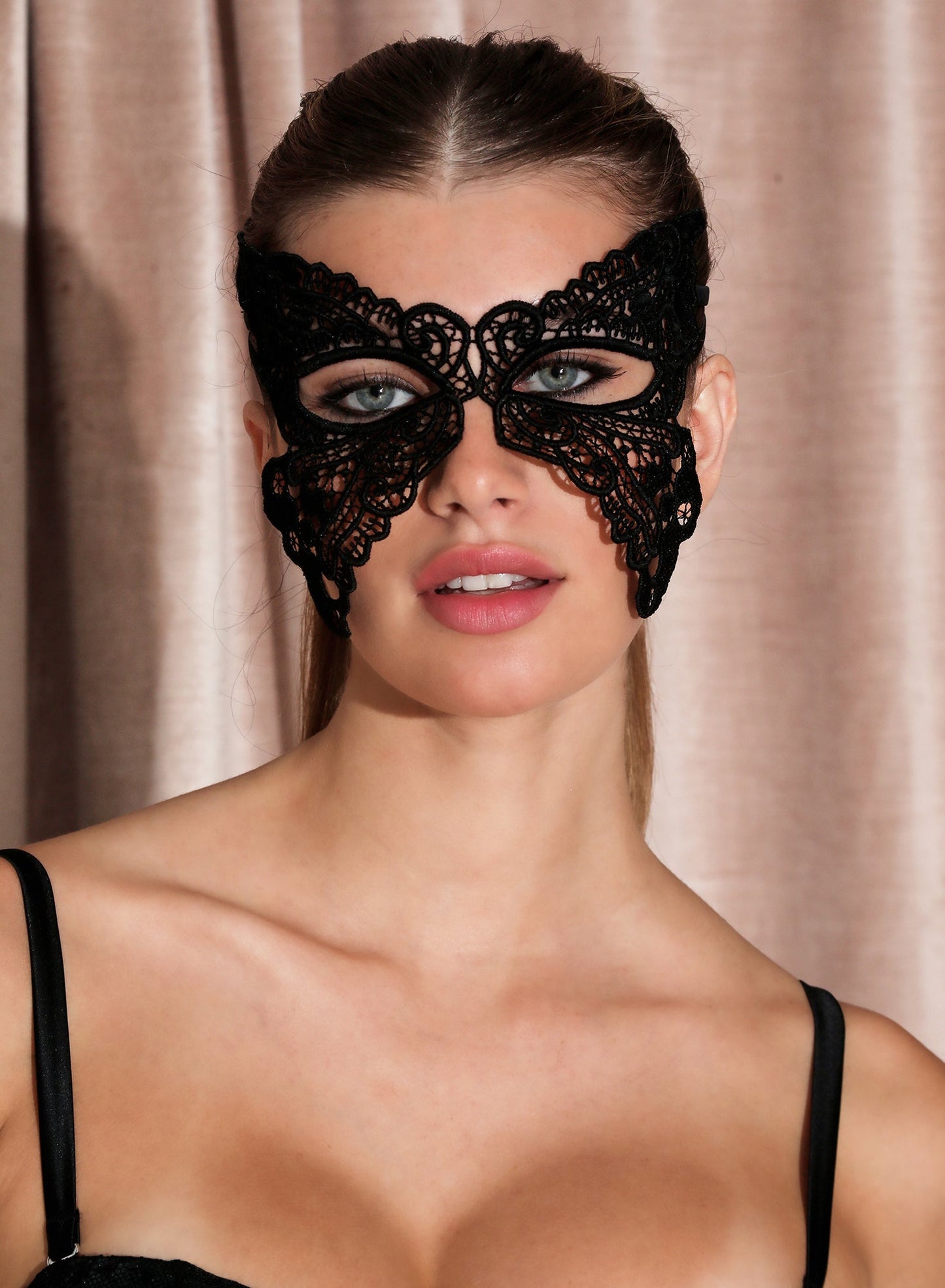 Butterfly Guipure Eye Mask